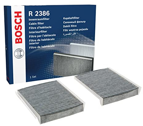 Bosch R2386 - Filtro abitacolo ai carboni attivi