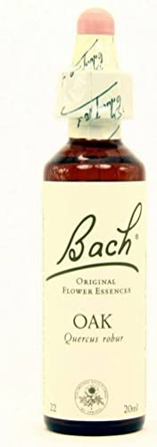 BACH OAK - Flacon en verre de 20 ml avec goutte-à-goutte