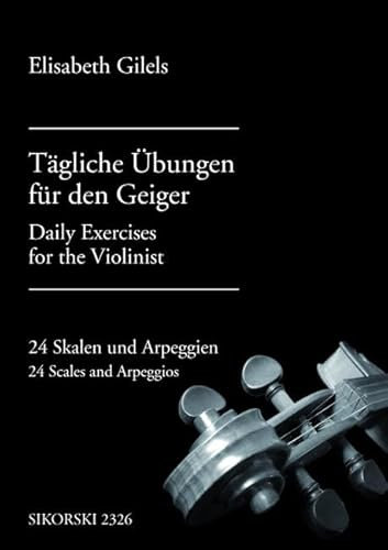 Taegliche Uebungen Fuer Geiger. Violine