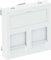 obo-bettermann Systeme Mechanismen – Rahmen für Modul-C 45 x 45 mm PC Weiß