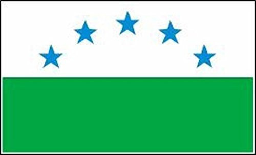 U24 Aufkleber Sibirien Flagge Fahne 12 x 8 cm Autoaufkleber Sticker