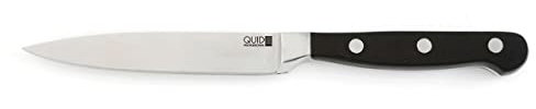 Quid Professional Inox Chef Black Cuchillo Multiusos Acero Inoxidable 12cm Acero Inox Extra Resistente