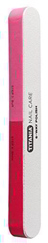 TITANIA Nagelpolierer mit 6 Flächen, auf Blisterkarte, 1er Pack (1 x 10 g)