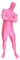 Morphsuits-Déguisement original-Moyen-Rose