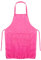 Jazooli Unisex Apron with Pockets - Cooking Aprons for Women, Men & Kids, Cleaning, Hairdressing & Waitress Apron with Pockets - One Size Fits Most Kitchen Accessories - Hot Pink