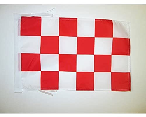 AZ FLAG - Flagge Provinz Noord-Brabant - 45x30 cm Mit Kordel - Noordbrabant In Niederlande Fahne 30 x 45 Cm - Flaggen