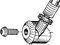 Proline Schaltzug Adapter Justierbar