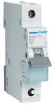 Hager MBS150 MBS150 Leitungsschutzschalter 1polig 50A 400V