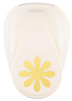 Vaessen Creative 21435-018 Stanzer M Gänseblümchen | 2, 5 cm, Metal, Plastic, Purple, 7.3 x 5.3 x 5 cm
