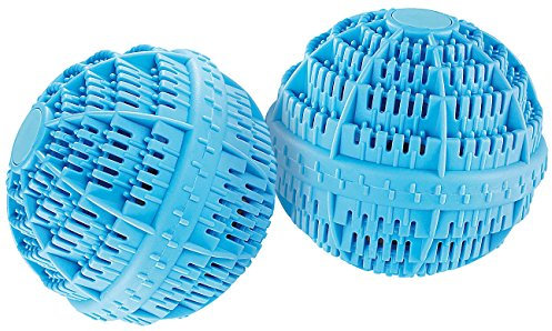 Rosenstein & Söhne Waschkugel: Keramik-Wäscheball mit 80 Mineralstoffen 2er-Set (Waschkugeln, Waschbälle, Waschmaschine)