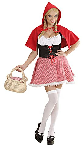 W WIDMANN MILANO Party Fashion - Kostüm Rotkäppchen, Kleid, Märchen, Faschingskostüme