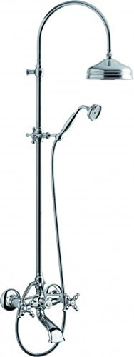 Casa Padrino Luxus Bad Zubehör - Jugendstil Retro Dusch und Wannen Armatur Chrom Serie Milano - Made in Italy Nostalgisch