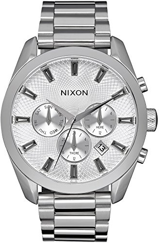 Nixon DamenArmbanduhr Chronograph Quarz Edelstahl A931-1920-00