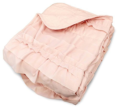 Lush Decor 16T000207 Belle copriletto 152,4 x 127 cm, Rosa Blush, 152,4 x 127 cm
