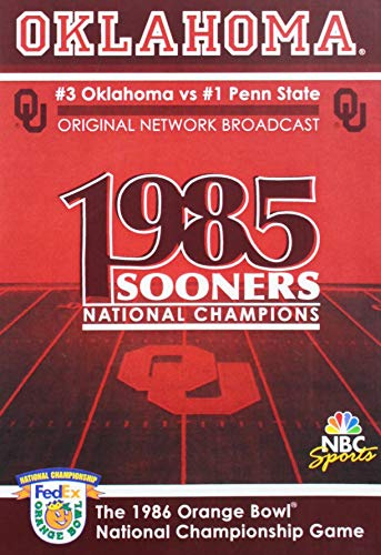 Oklahoma 1986 Orange Bowl National Championship Game