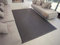 TEJIDOS EL MUNDO Alfombra vinilica de Tejido Trenzado de Alta Gama Lavable Antideslizante Alfombra Resistentes para Salon Cocina baño Pasillo - 100x150 cm., Gris