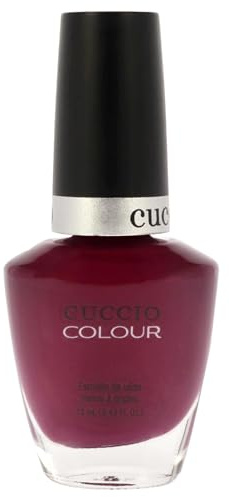 Cuccio Nail Lacquer Polish Heart and Seoul Red Raspberry 13ml