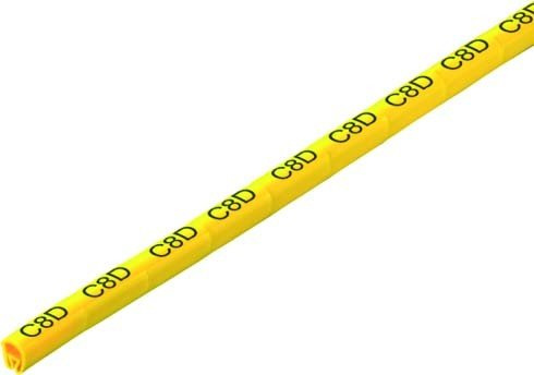 WEIDMÜLLER CLI C 1-6 SDR CD Jaune Range-câbles et Serre-câbles - Ranges-câbles et serres-câbles (5 mm, Jaune, PVC, 3 mm, 4,2 mm, 5 mm)