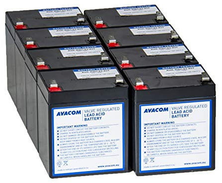 AVACOM AVA-RBC43-KIT Ersatzakku für RBC43 (8 Stück)