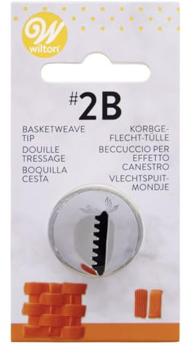 Wilton Boquilla Decoración, Acero Inoxidable, Metal, 4.24x4.82x9.42cm
