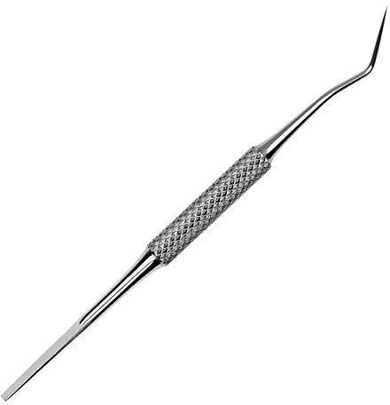 Strumento per dentisti professionali - Sonda dentale con doppia testa - Acciaio inox