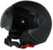 Protectwear Casco Jet H730-Leder Bike con Visiera Integrata, Nero, Taglia L