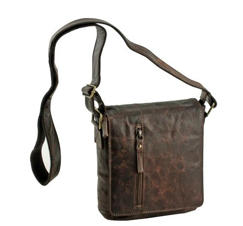 HAROLD'S Crunchy Umhängetasche Leder 24 cm