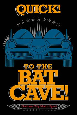 Poster Batman - To The Bat Cave - preiswertes Plakat, XXL Wandposter