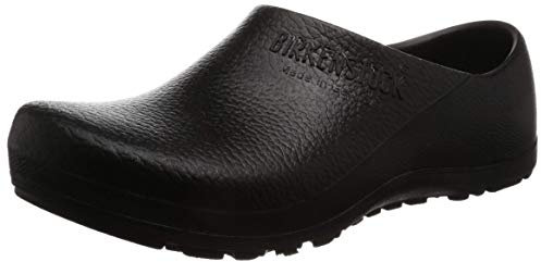 Birki Profi 074011, Unisex - Erwachsene Clogs & Pantoletten, weites Fußbett, PU, 38 EU, Schwarz