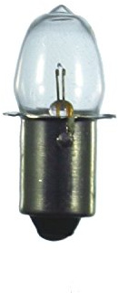S+H Olivenformlampe 11,5x30,5 mm Sockel P13,5s 2,4 Volt 0,5A