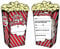 6 Einladungskarten * POPCORN-KINO * für Kindergeburtstag und Party | Kinder Geburtstag Kinderparty Kinogeburtstag Einladung Einladungen Mottoparty Cinema Kino Popcorn