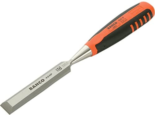Bahco 424P-20 B/E Chisel 20MM, Silver/Orange/Black