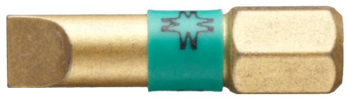 Wera Bi-Torsion Insert Bit - Diamond Coated Slotted Tip 5.5 X 25 Mm