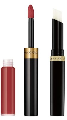 Max Factor Lipfinity Lip Colour Rossetto Liquido a Lunga Durata 2 in 1 con Finish Lucido, Balsamo Idratante per Labbra Morbide e Lucenti - 102 Glistening, 2,3 ml + 1,9 g