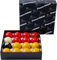 PowerGlide 16 Ball Pool Billiards Set | Reds and Yellows | Tournament | Full Size 2 1/4 / 57.0mm Diameter | Boxed, Yellow/Red