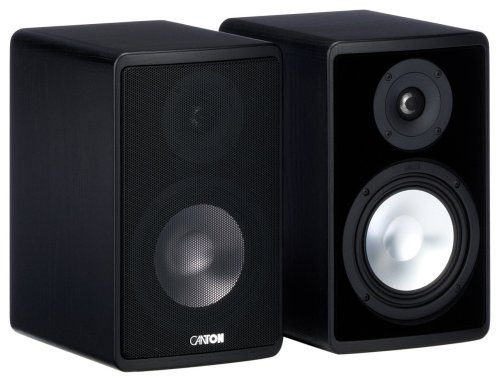Canton Ergo 620 2-Wege Bassreflex-Regallautsprecher (70/130 Watt) schwarz (Paar)