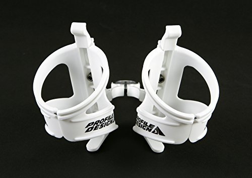 Profile Design Aquarack Lot de 2 Porte-bidons Blanc