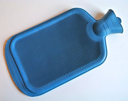 Quality Large 2 Litre Hot Water Bottle Dark Blue New