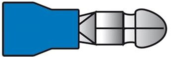 CARPOINT 1624021 Quetschverbinder Blau