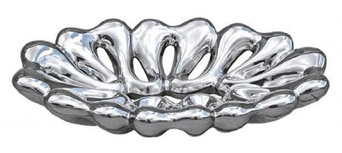 Platinum Perforated Oval Bowl - CP19 [CP19]