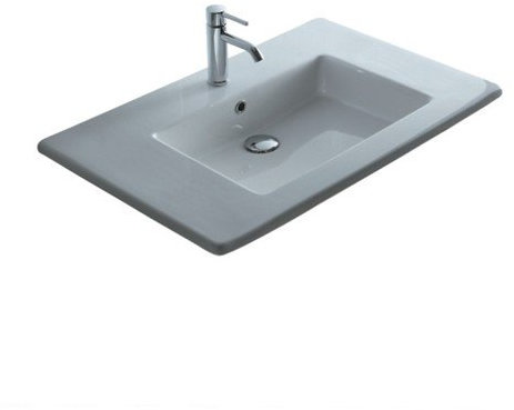 Galassia Lavabo Incasso soprapiano Meg 11 96x51cm Bianco