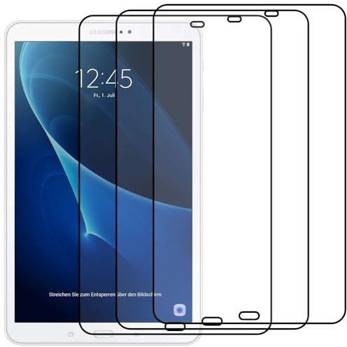 ebestStar - Pack x3 Protezione Schermo Compatibile con Samsung Galaxy Tab A6 A 10.1 (2018, 2016) T580 T585 Pellicola Film Anti Shock AntiGraffio