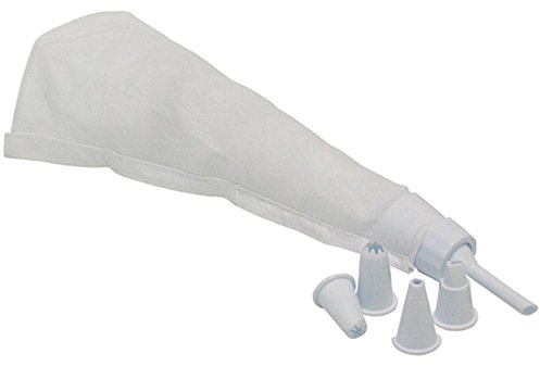 AXENTIA Spritzbeutel mit 5 Tüllen PEVA