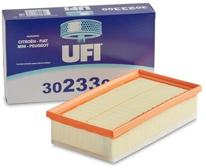 UFI Filters, Luftfilter 30.233.00 | Passend für Auto Anwendbar auf verschiedene Modelle von Citroen, Fiat, Mini, Peugeot