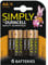 Duracell Simply Alkaline AA Batteries - Pack of 6┬á