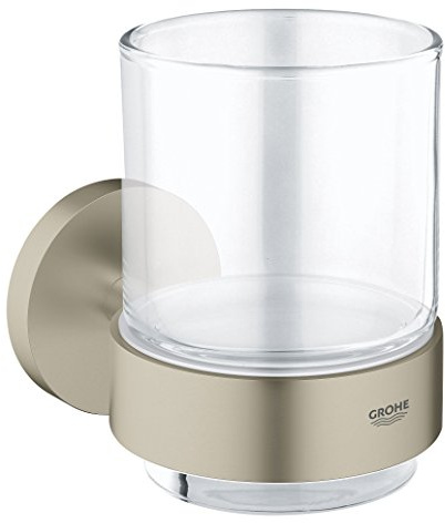 Grohe 40447EN1 Essentials Glass With Holder