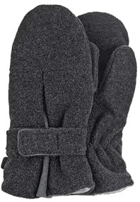 Sterntaler Baby - Jungen Fäustel Fäustlinge,, per pack Grau (anthrazit mel. 592), 2 (Herstellergröße: 2)