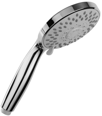 Schläfer 1304900 | Manopola Doccia Grande G 1/2 pollici, Diametro 120mm, Soffione Doccia Cromato 5 Modalità Spray, Doccetta Universale Valerie, Soffione Multigetto 5-getti Massaggio