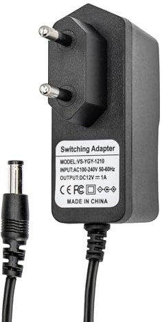 Mach Power Alimentador para Videocámara 12V 2A, Fuente de Alimentación Estabilizada para Uso Individual (Modelo: VS-YGY-122000)