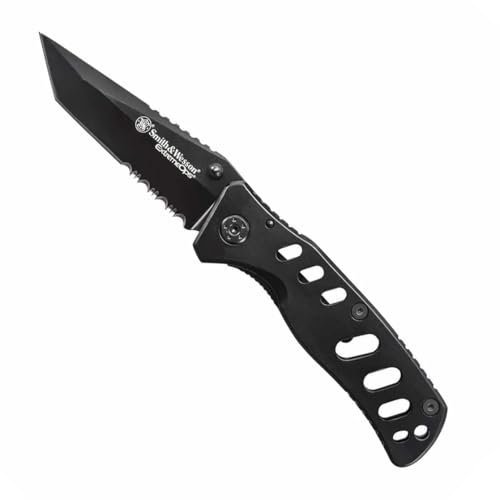 Smith & Wesson SW10HBS Klappmesser-ExtremeOps Linerlock-Länge geschlossen: 11.43 cm, mehrfarbig, normal